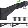 BeneLabel Punch Bag Bracket, Boxing Bag Wall Stand Frame Heavy Duty Speed Bag Hanger Silent Rotation with Adjustable 44-64cm Length for Boxing
