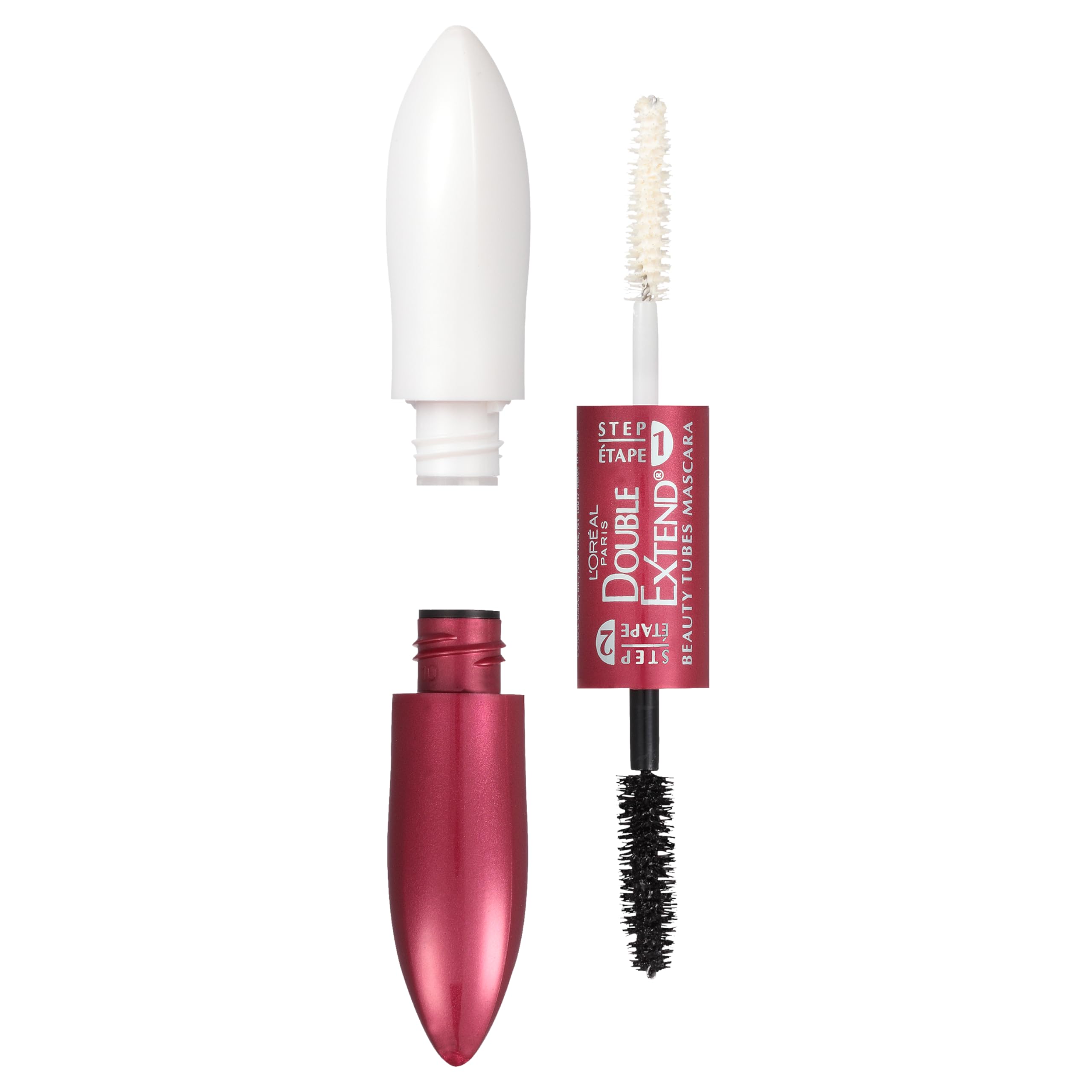 L'Oreal Paris Double Extend Beauty Tubes Mascara, Black, 0.33 Ounces
