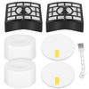 Sansoak NZ801UKT Filters for Shark Powered Lift Away Duoclean Upright Vacuum NZ801UK, AZ910UK, AZ910UKT, NV620UKT, NV680, NV681, NV800, NV801, AX910,