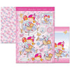 hunkydory birthdays for her luxury topper set bicycle belle