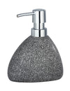 WENKO Ceramic Pion Soap Dispenser Liquid Soap Dispenser Grey
