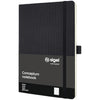 Sigel CONCEPTUM A5 Lined Softcover Notebook - Black