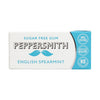 Peppersmith Spearmint Chewing Gum with 100% Xylitol (4 packs of 10 piecs) 40 pellets