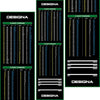 Designa Darts | Non Slip Carpet Darts Mat with Checkout Design | Multiple Colours & Sizes.