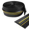 Garage Door Seal Universal Draught Excluder Strip Rubber Threshold Strip Weatherproof Bottom Threshold Seal Perfect for Insulation & Keeping Garage