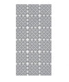 Bylphy Square Shower Mat Non Slip Anti Mould, 40 x 80 CM Shower Mats for Inside Shower, Anti Slip Shower Mat for Elderly with Strong Suction Cups and