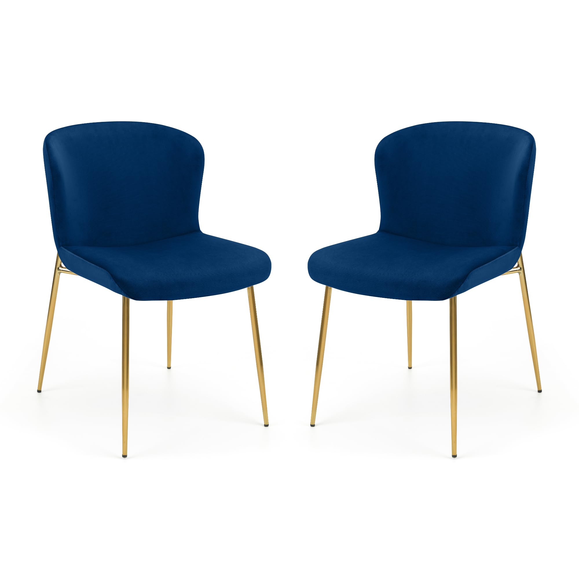Julian Bowen Set Of 2 Harper Dining Chairs, Blue