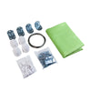 Windhager 10869 rope-pull sun sail set 270 x 140 cm, apple green
