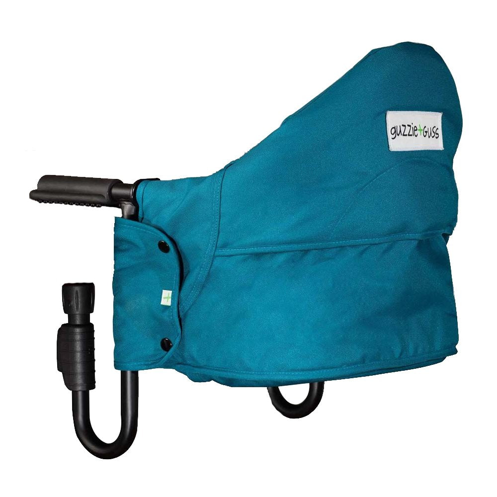 Lulujo guzzie+Guss Perch Clip On Table Chair - Easy & Secure Setup for Travel (Including Restaurants, Picnics), at Home (Kitchen Islands, Dining
