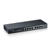 Zyxel 8-Port Gigabit Switch | Smart-Managed | Desktop/Wallmount | Fanless | VLAN, IGMP, QoS | [GS1900-8]