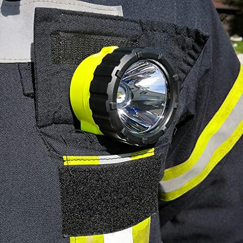 LED-MARTIN M-FIRE Fire Brigade Hand Lamp – Yellow – Angled Head – ATEX