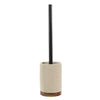 Douceur d'Int?rieur Niagara Toilet Brush (Diameter 9.1 x 38.5 cm), Natural, Polyresin and Acacia