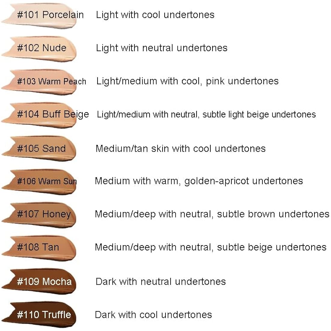 ABRUS® - Phoera Foundation Makeup, Full Coverage, Soft Matte Oil Control Concealer, Liquid Foundation, Long Lasting 24HR Waterproof and Blendable 30ml (102 Nude)