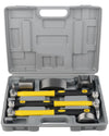 DAYUAN 7Pcs Craft Panel Beating Kit Panel Beating Hammer and Dolly Set Hammers Set for Car Auto Body Panel Repair with Storage Case