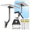 Gen 3 Mount for Starlink, Adjustable Wall /Roof Mounting Kit Compatible with V3 Starlink Standard Dish?Include Aluminum Gen 3 Pipe Adapter?