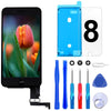 Brinonac Screen Replacement for iPhone 8/SE 2020 4.7 inch LCD Digitizer Touch Screen LCD Replacement Screen Frame Assembly Full Set with Tools and