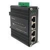 2 Ports Hardened Industrial Gigabit PoE+ Injector 30W Max Per Port 12~48VDC Power Input Support IEEE802.3af/at PoE Device Support 10/100/1000Base-T
