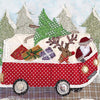 Abigail Mill Santa Square Tray