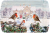 Lesser & Pavey Macneil Christmas Robins Serving Tray