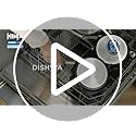 Ninja ZEROSTICK Essentials Cookware 26cm Sauté Pan with Glass Lid, Non-Stick, Long Lasting Forged Aluminium Sauté Pan, Induction Compatible, Oven Safe to 260°C, Black C10126UK