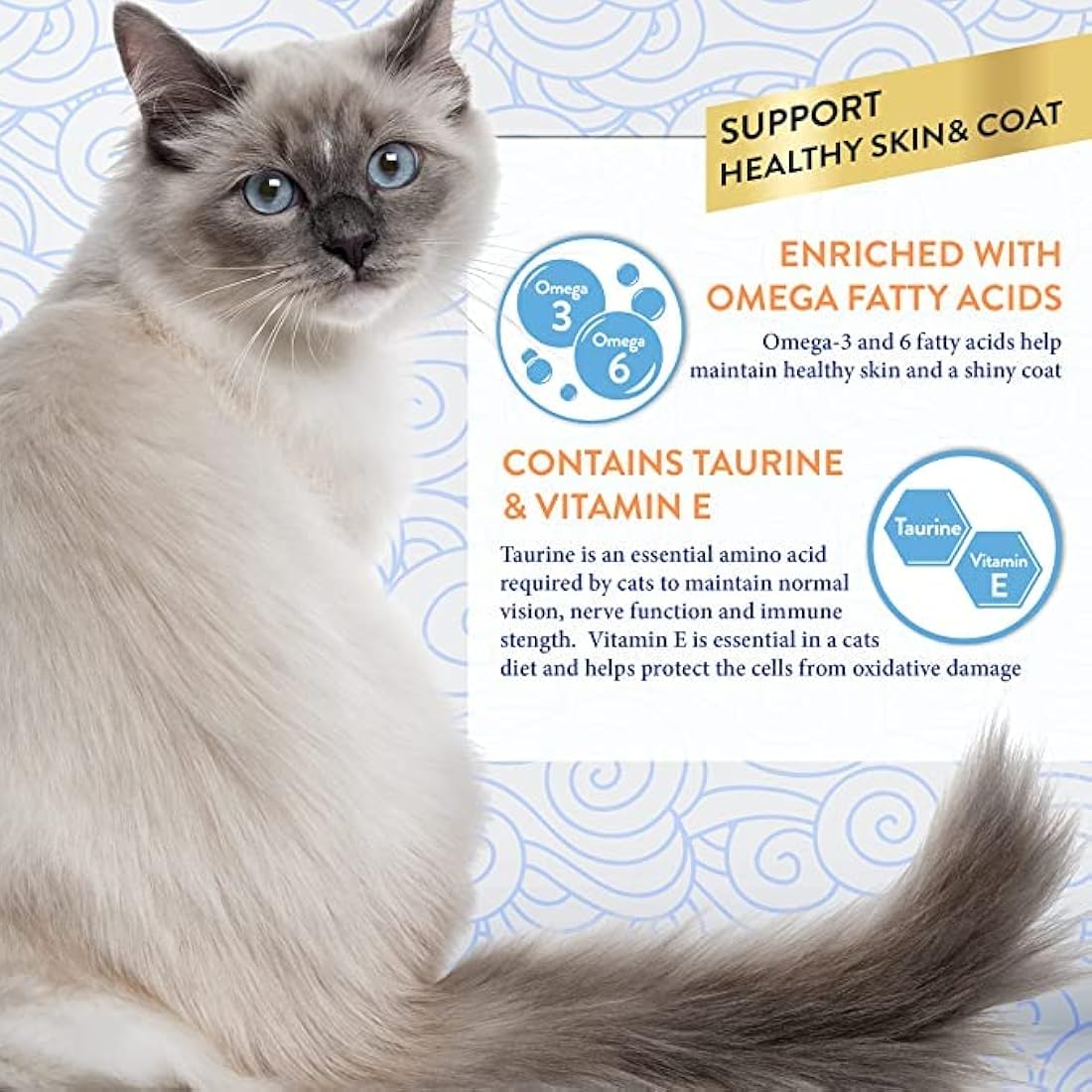Churu Skin & Coat by INABA Cat Treat - Tuna with Scallop - 12 Packs (48 x 14g total) / Soft & Creamy Treat, Delicious & Healthy Snack, Purée Food Topper, Natural, Grain Free
