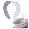 ZHYUAN Pack of 2 Self-Adhesive Toilet Seat Covers, Washable Toilet Cover, Warmer Toilet Seat Pad, Washable Toilet Seat Covers for Women, Expected