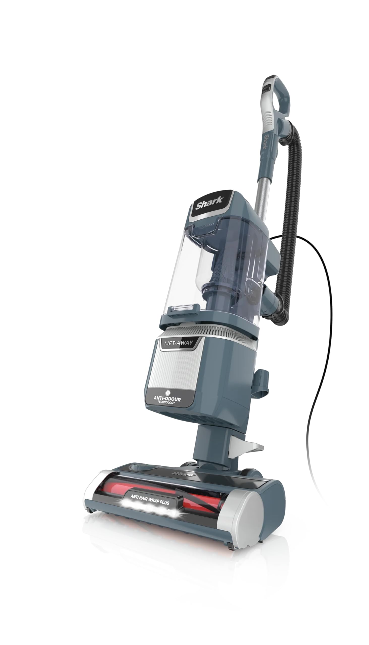 Shark Anti Hair Wrap Plus Upright Corded Pet Vacuum, 2.5L, Powered Lift-Away, Anti-Allergen Seal, Hard Floor & Carpet Mode, 750W, 8m Cord,