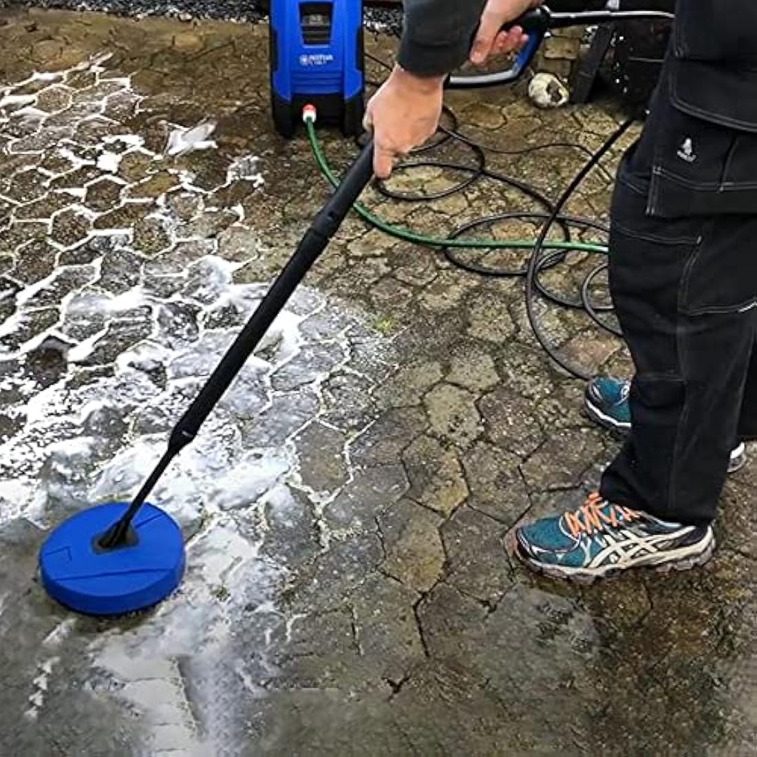 STYDDI 10M Pressure Washer Replacement Hose for Nilfisk Pressure Washer, Compatible with Most of Nilfisk C Series Domestic High Pressure Cleaners