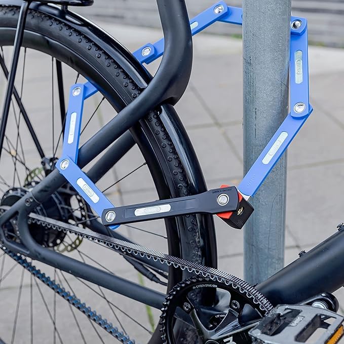 ABUS Bordo uGrip 5700C SH folding lock with bracket - Bicycle lock with combination code and 5 mm thick bars - security level 7