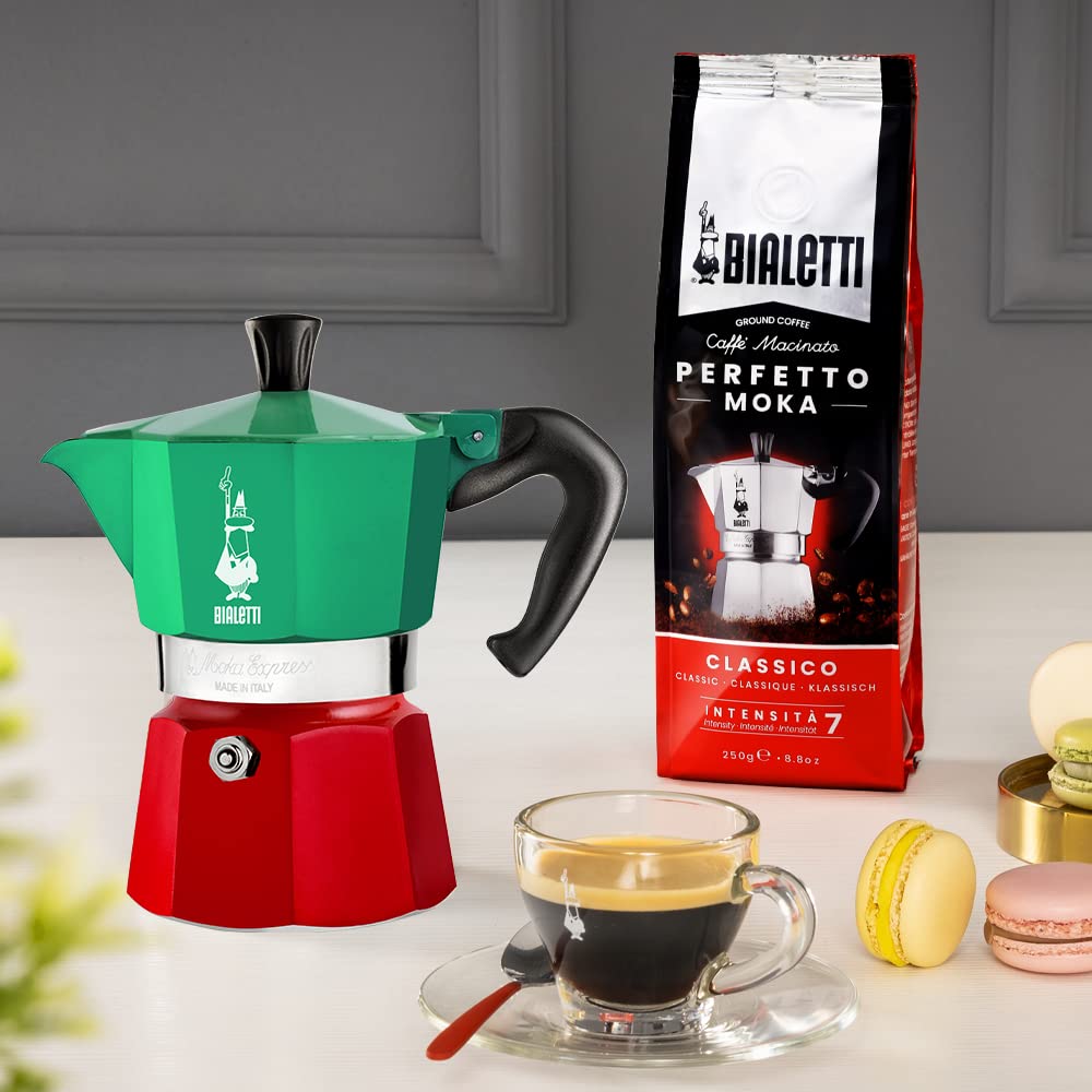 Bialetti Moka Express 6 Cup Espresso Maker