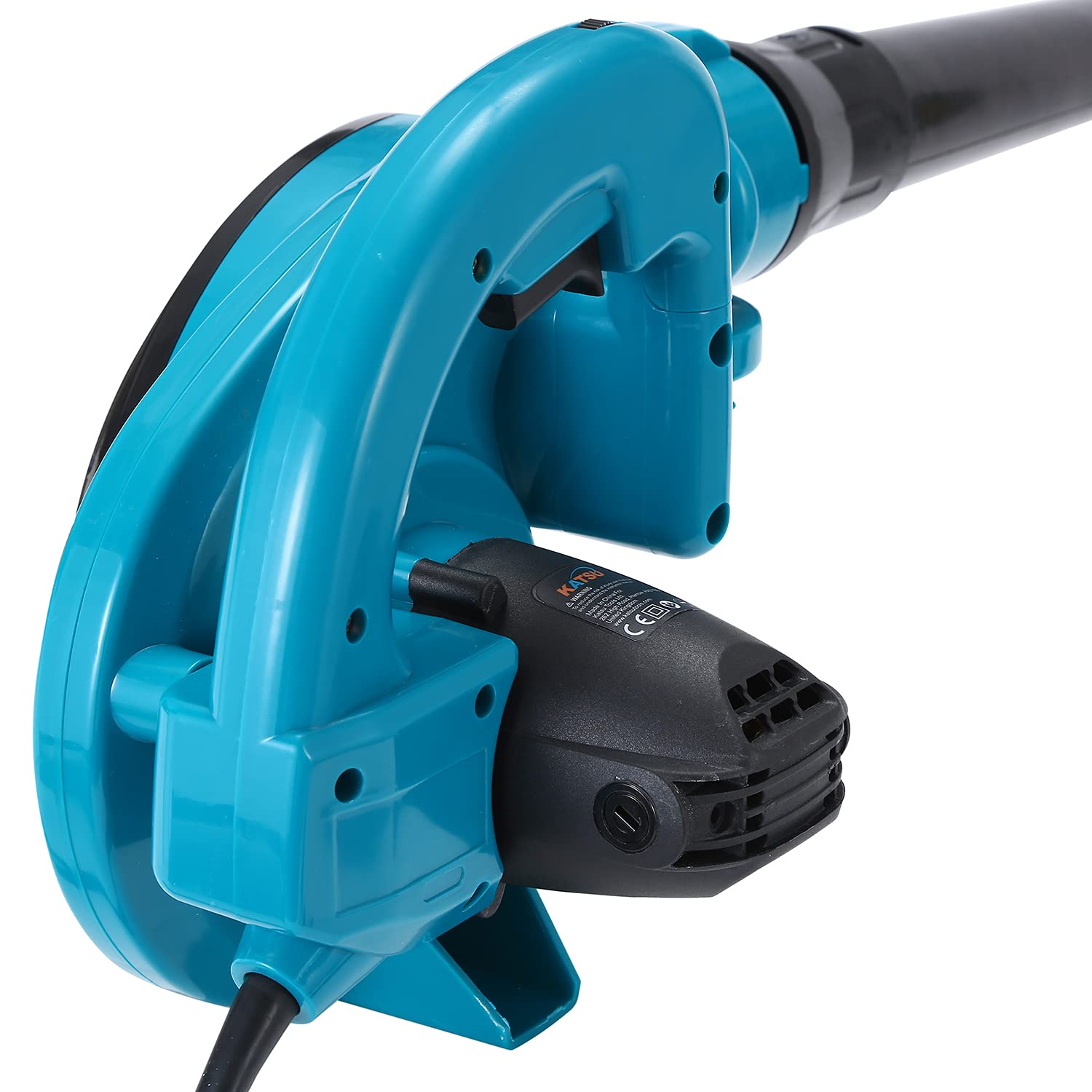 KATSU Electric Air Leaf Dust Blower, 650W Leaf Blower Vaccum Cleaner with Variable Speed for Construction Home Garden Lawn Care, Car Corner Dust