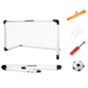 LZHDZQD Football Goal, Goal Posts For Kids, Foldable Football Goals and Kids Football Set, 115 x 80 cm White Kids Football Goals for the