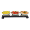 Morphy Richards Cordless Electric Food Warming Tray, Stainless Steel Top Plate, Quick Heat-Up, Twin Design, Indicator Light, Keeps Food Warm, Buffet