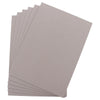 ASelected A4 Greyboard 50 Sheets Mount Board Backing Board Model Making Presentation Board Recycled Extra Thick 1000 Micron Recycled Card Sturdy