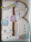Baby Boy - christening day   - Boxed Card