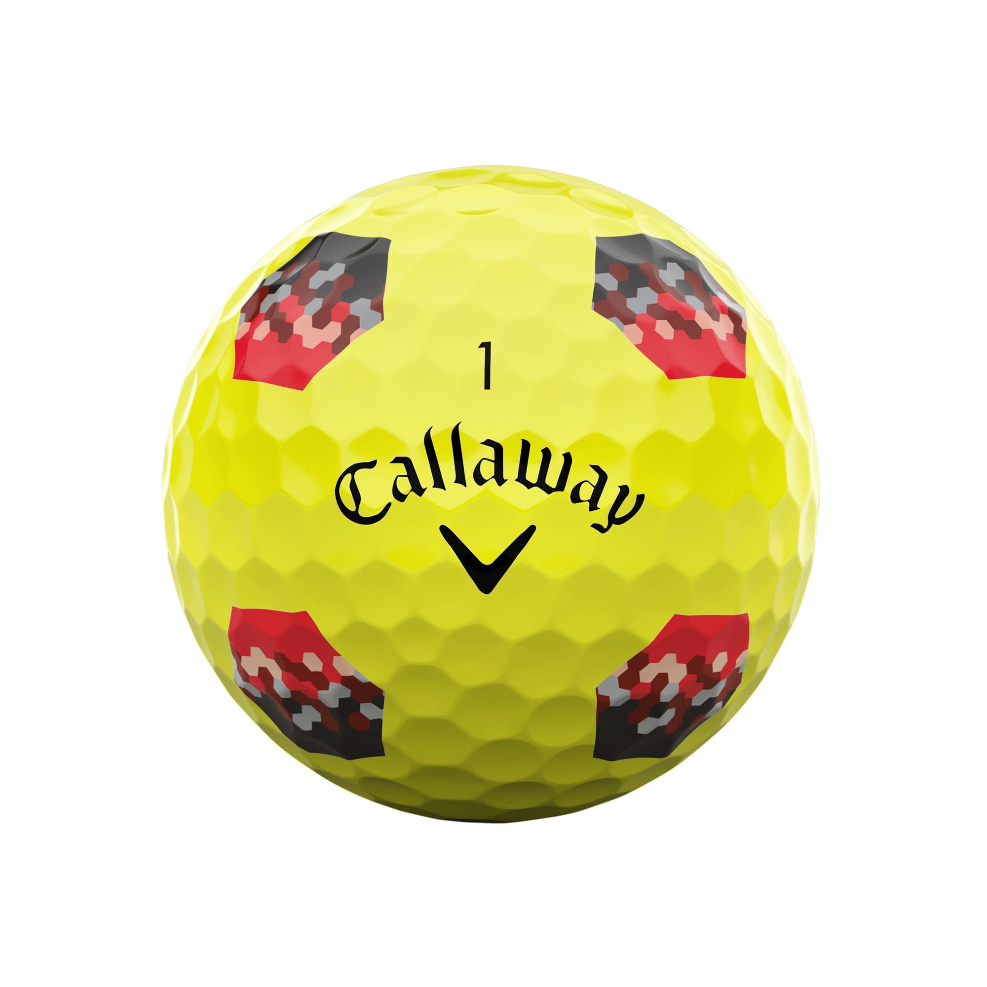 Callaway Golf Chrome Soft Premium Tour Golf Ball 2024 Yellow True Track