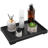 Luxspire Vanity Tray, Bathroom Tray Toilet Tank Storage Holder, Resin Kitchen Sink Trays, Vanity Countertop Organiser for Candles Soap Towel Perfume