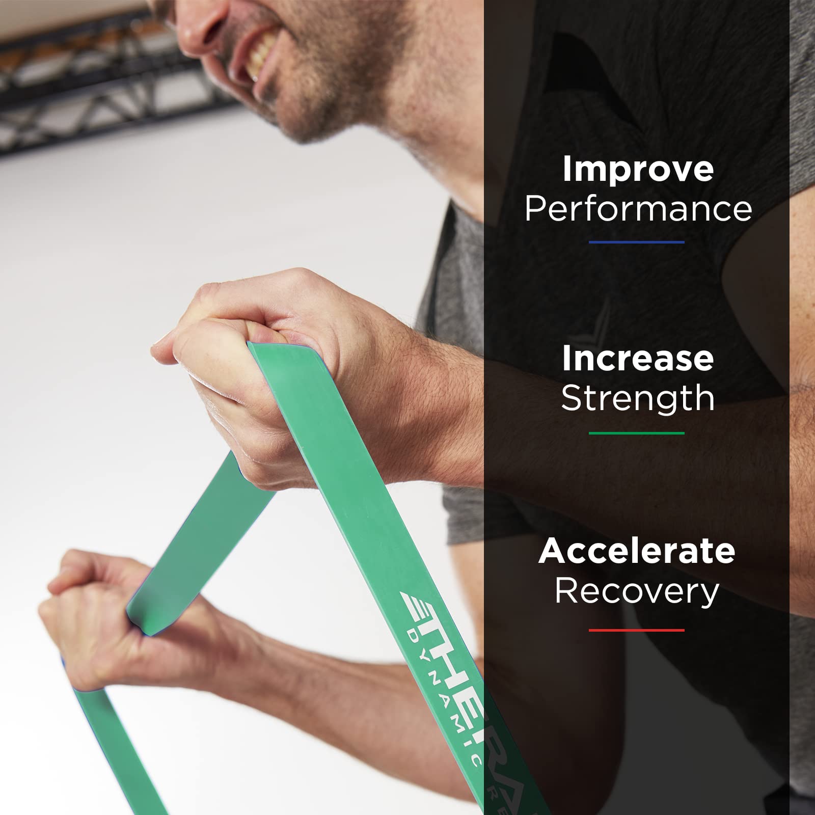 Theraband Set of 4 (15-50 lbs), Multi