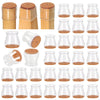 32 Pcs Chair Leg Floor Protectors for Hardwood Floors Silicone Covers to Protect Wood Tile Floors Felt Pads Furniture Leg Caps(Medium)
