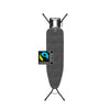 Brabantia - Ironing Board A - With Steam Iron Rest - Adjustable in Height - Non-Slip Rubber Feet - Cotton Cover with Foam Layer - Foldable - Denim