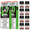Vaporesso Xros Pods (0.6 2 x 4 Packs) - 2 x 4 Packs Available in 0.4,0.6,0.8,1.0,1.2? Compatible With Vaporesso Range Only - No Nicotine