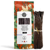 MAVANY 100 Percent MADAGASCAR PREMIUM VANILLA - 15 Bourbon Grand Cru Vanilla Pods from Madagascar - Gourmet Selection for Baking/Cooking - Large 17 to