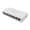 Labgear 8-Port Gigabit Ethernet Network Switch, High Speed Ethernet Splitter Hub, Desktop or Wall Mounted, Energy Saving Low Power Consumption