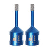 Diamond Drill Bit 6mm,BRSCHNITT 2pcs M14 Vacuum Brazed Diamond Tip Drill Bit for Tile Porcelain Stoneware Ceramic Marble Granite Drilling,Suitable For