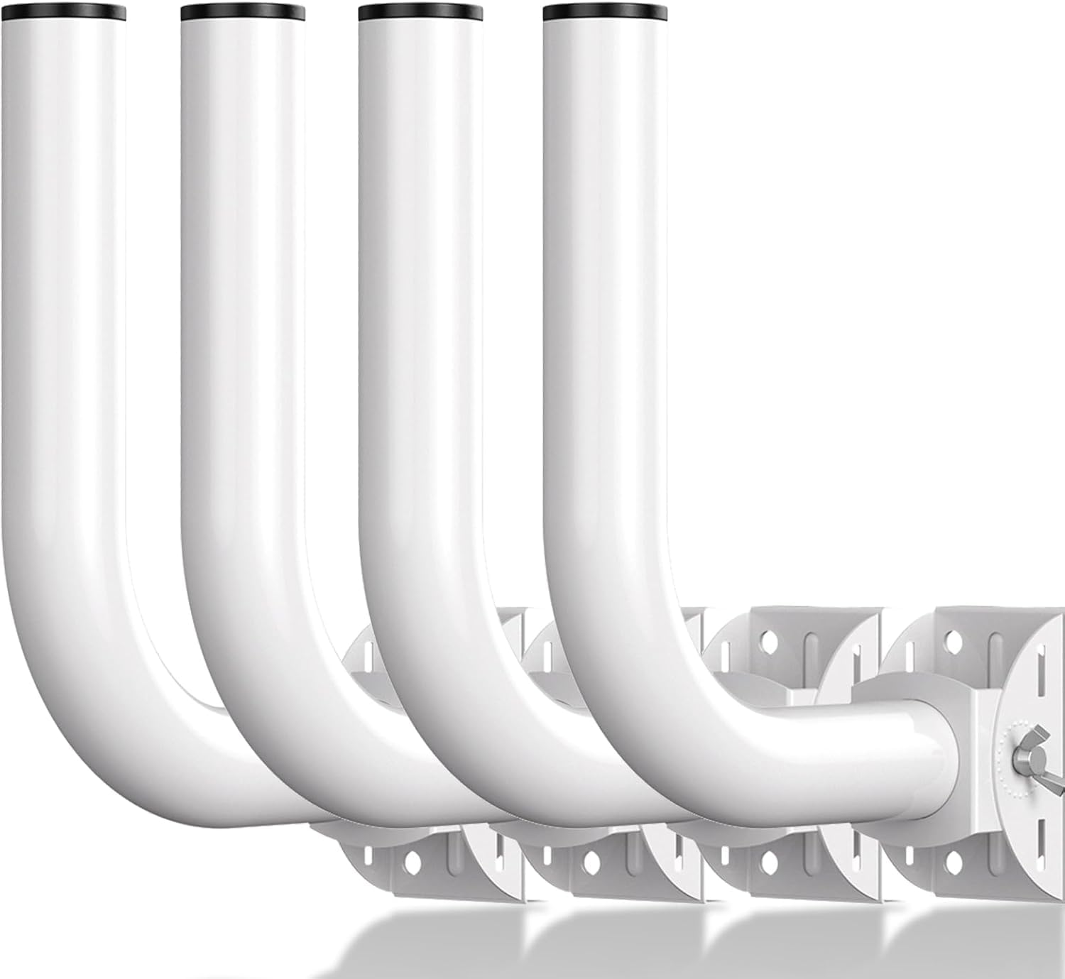 UeeVii Universal Wireless Bridge Bracket Mount, Pole and Wall-Mounted Mount for Outdoor Point to Point AP Access Point Client Bridge CPE,4-Pack