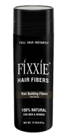 FIXXIE Hair Fibres DARK BROWN for Thinning Hair 27.5g Bottle, Hair Fibre Concealer for Hair Loss for Men and Women, Naturally Thicker Looking Hair