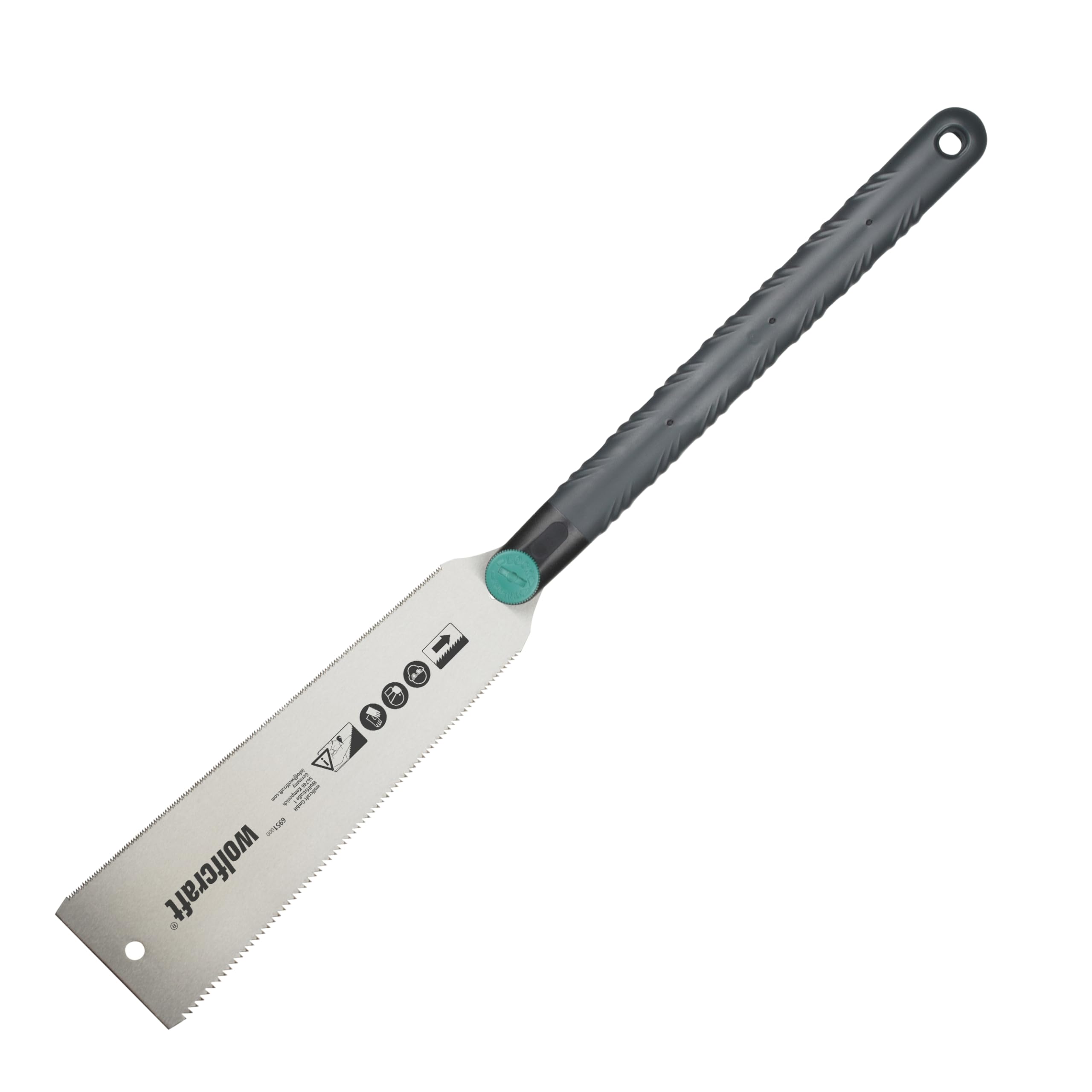 wolfcraft Japanese Saw, 240?mm 6951000 For sawing wood and plastic with ease ideal for baseboards