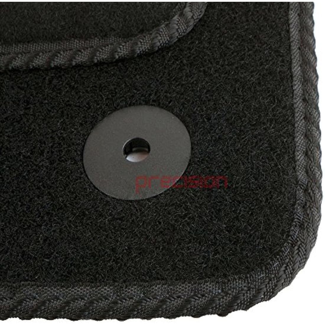 Precision Black Car Mats with GTD Logo For VW Golf MK7 (2013-2020) - SSQGTD42