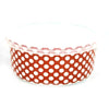 LESSER & PAVEY CERAMIC TRAVEL SNACK BOX (ORANGE)