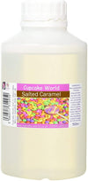 Cupcake World Liquid Baking Food Flavourings Essence Salted Caramel 500ml